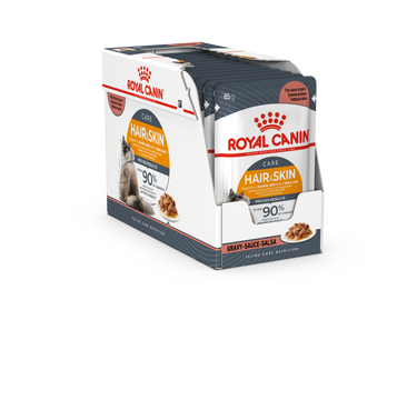 Feline Care Nutrition Hair & Skin Gravy (WET FOOD - Pouches) 12x85g